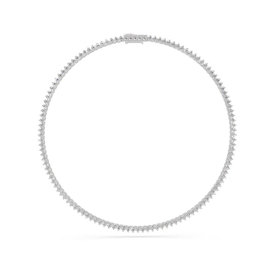 Diamond Necklace in White Gold AANK0048