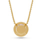 Yellow Gold Necklace with Tanzanite Stone R36851224