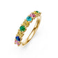 Sapphire Band Ring in Yellow Gold R02790325