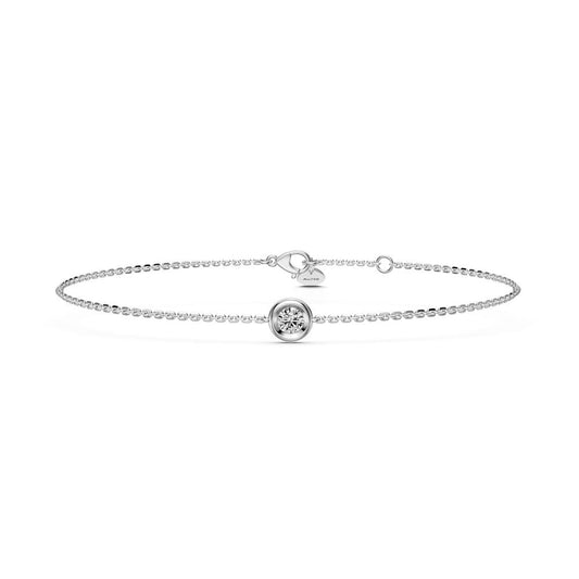 Diamond bracelet in White Gold R24091124