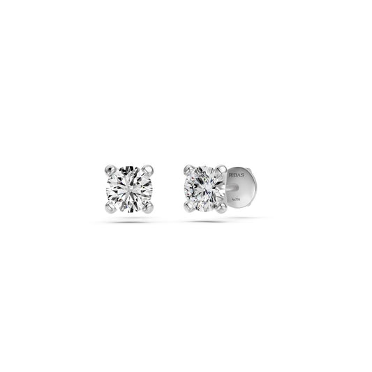 Diamond Stud Earrings in White Gold R08760924