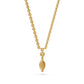 Diamond Necklace with chain in Yellow Gold JFA200000