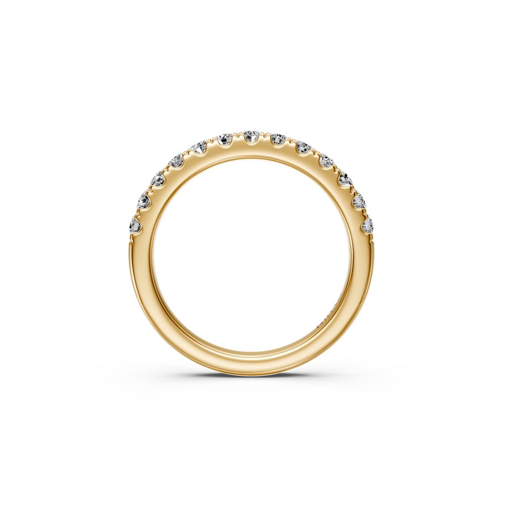 Diamond Band Ring in Yellow Gold JFA19591