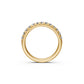 Diamond Band Ring in Yellow Gold JFA19591