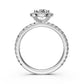 Diamond ring in White Gold JFA203423