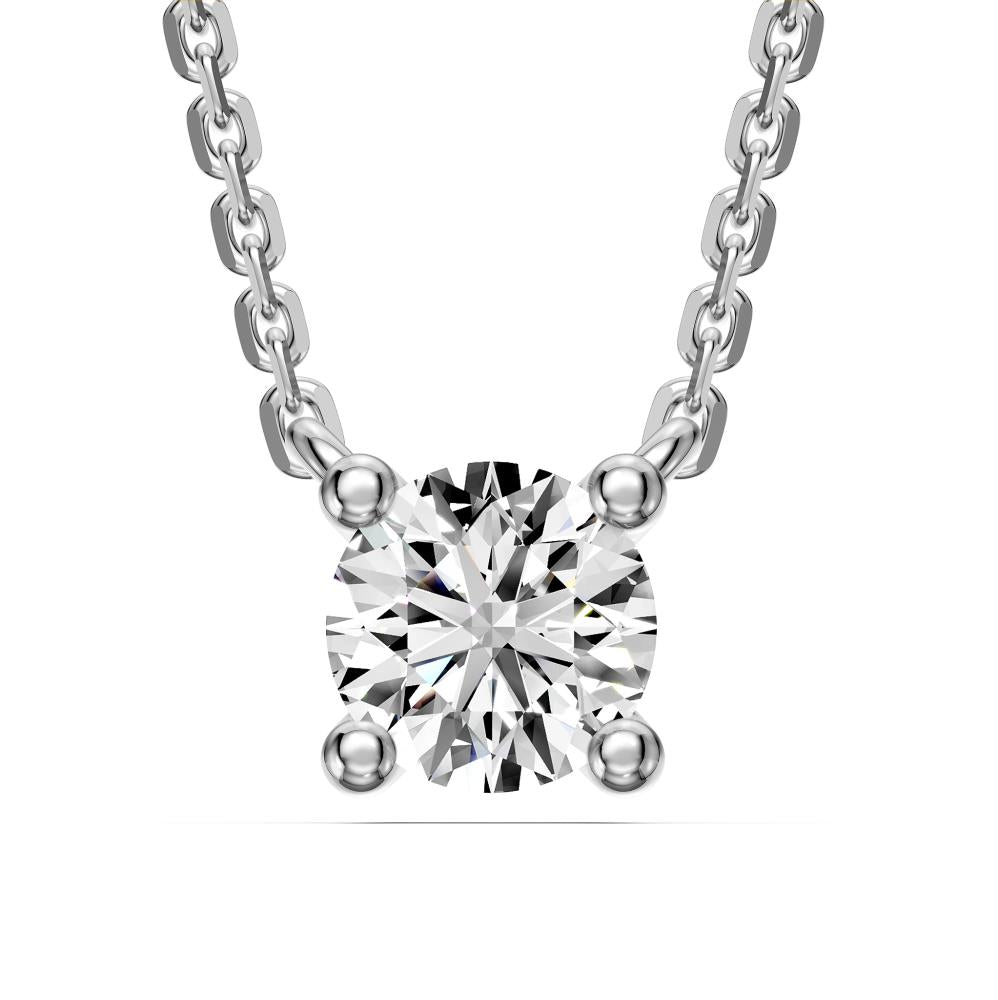 Diamond Pendant in White Gold JFA200029