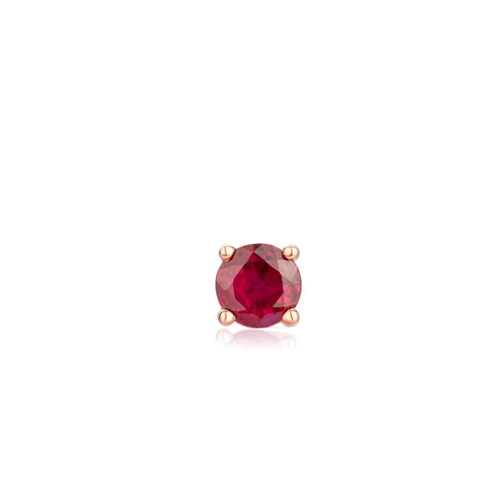 Ruby Piercing in Rose Gold JFA10696