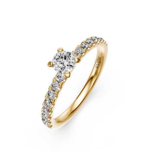 Diamond Ring in Yellow Gold R15051024