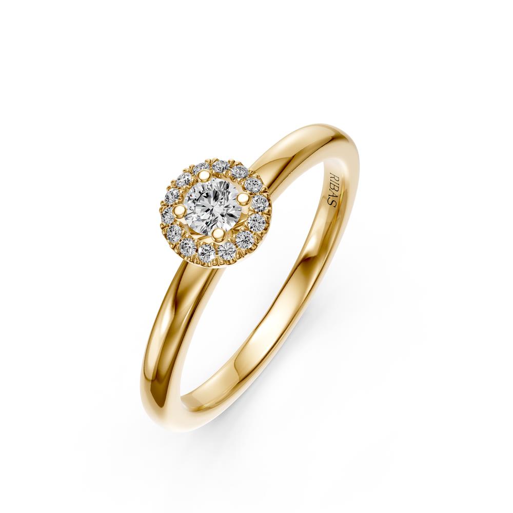 Diamond Ring in Yellow Gold R15281024