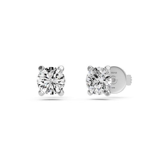 Diamond Earrings in White Gold R00130125P