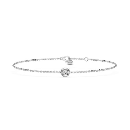 Diamond Bracelet in White Gold JFA202247