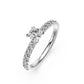 Diamond Ring in White Gold R15041024