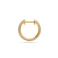 Diamond Hoop Earrings in Yellow Gold JFA6522