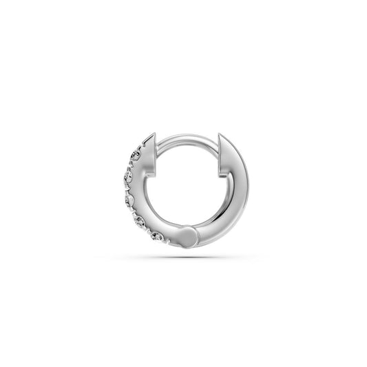 Diamond Hoop Earrings in White Gold R22671124