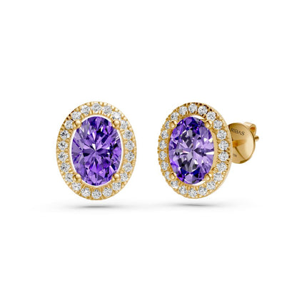 Diamond Ring with Tanzanite in Yellow Gold R37161224