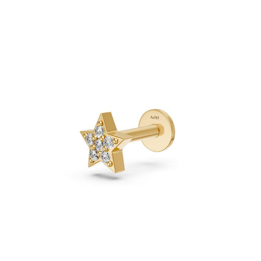 Diamond Piercing in Yellow Gold R26370725