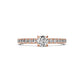 Diamond Ring in Rose Gold R15001024