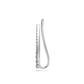 Arc Diamond Earrings in White Gold R09390924P