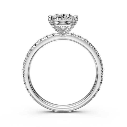 Diamond Ring in White Gold JFA202394