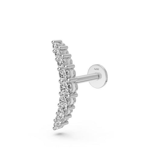 Diamond Piercing in White Gold R10810425