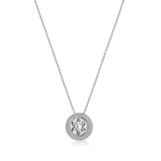 Diamond Necklace in White Gold "Belief" JFA5861