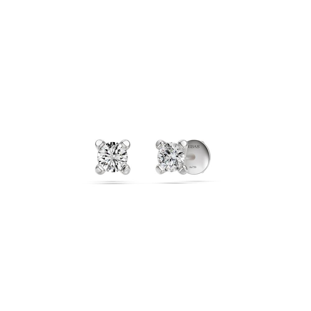 Diamond Stud Earrings in White Gold R23321124