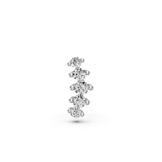 Diamond Piercing in White Gold JFA203082