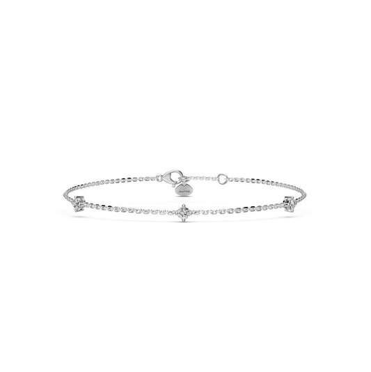 White gold bracalet with diamonds R27580725