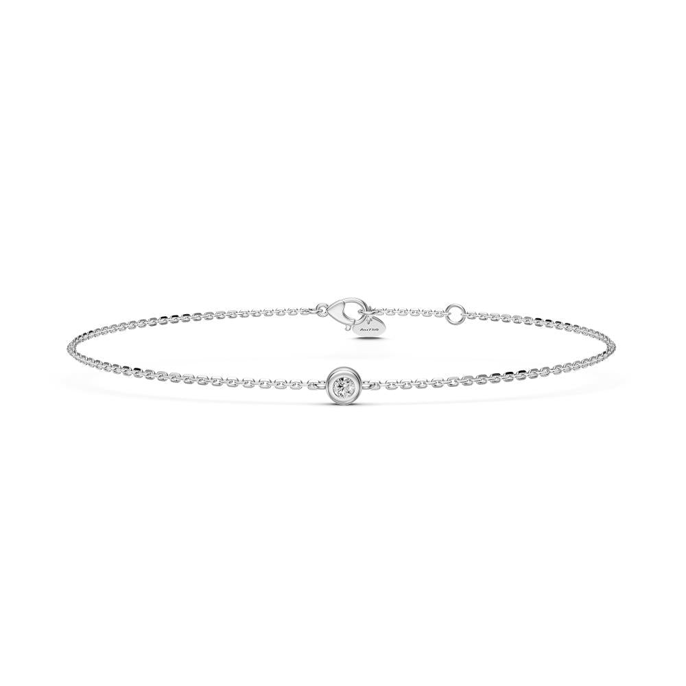 Diamond Bracelet in White Gold JFA202240