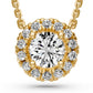 Diamond Necklace in White Gold, 0.15ct R14571024