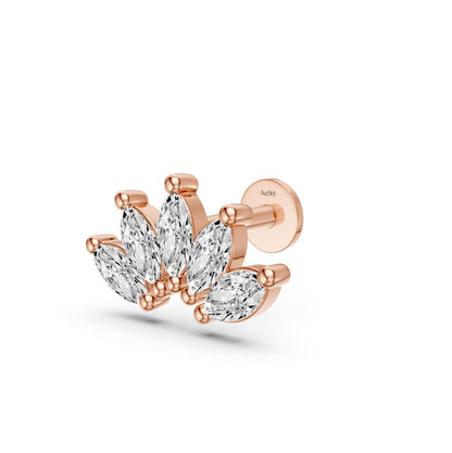 Diamond Piercing in Rose Gold R26070725