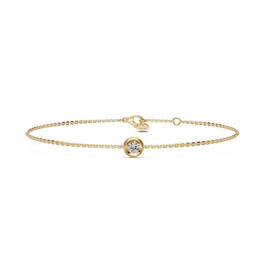 Diamond bracelet in Yellow Gold R22411124