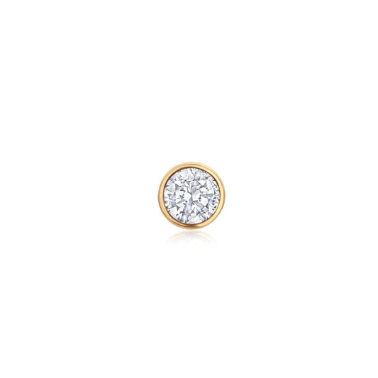 Diamond Piercing in Yellow Gold jfa5895