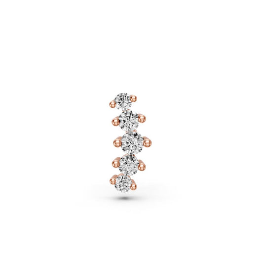 Diamond Piercing in Rose Gold R25550725
