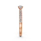 Diamond Ring in Rose Gold R15001024