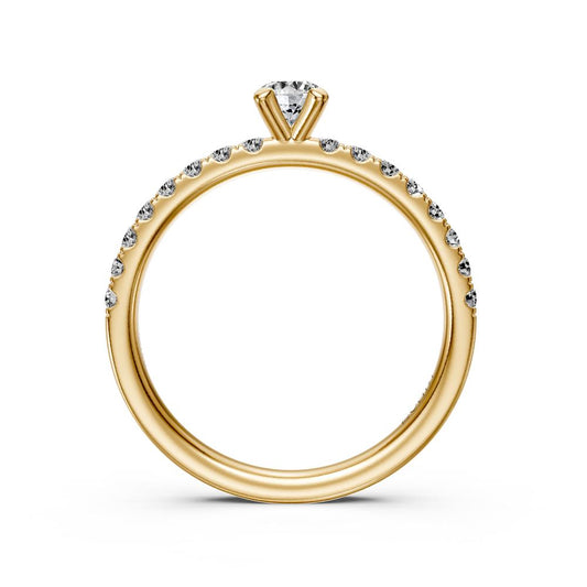 Diamond Ring in Yellow Gold R15051024