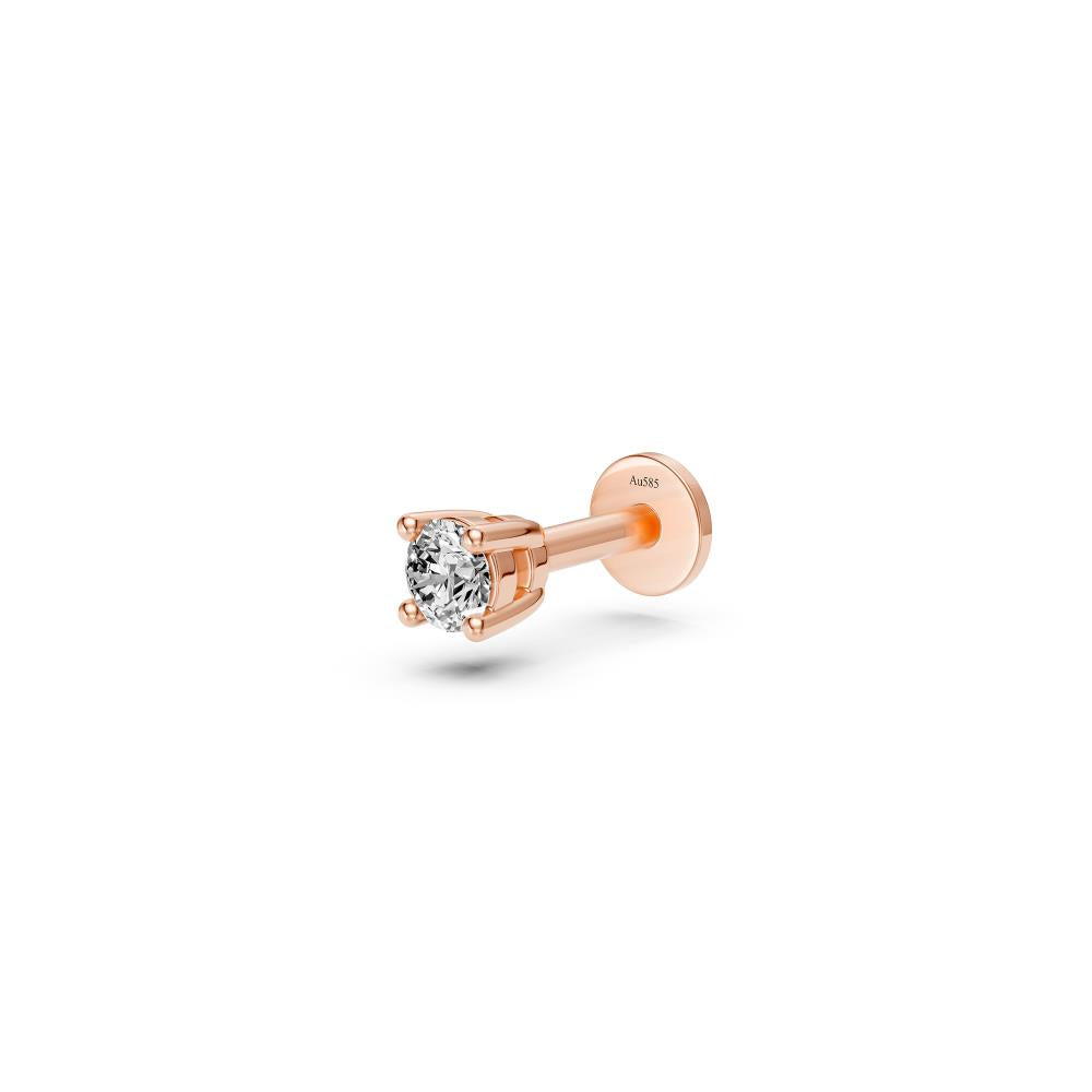 Diamond Piercing in Rose Gold JFA202136