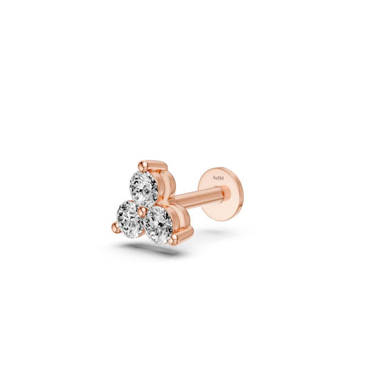 Diamond Piercing in Rose Gold 0,15ct R25350725