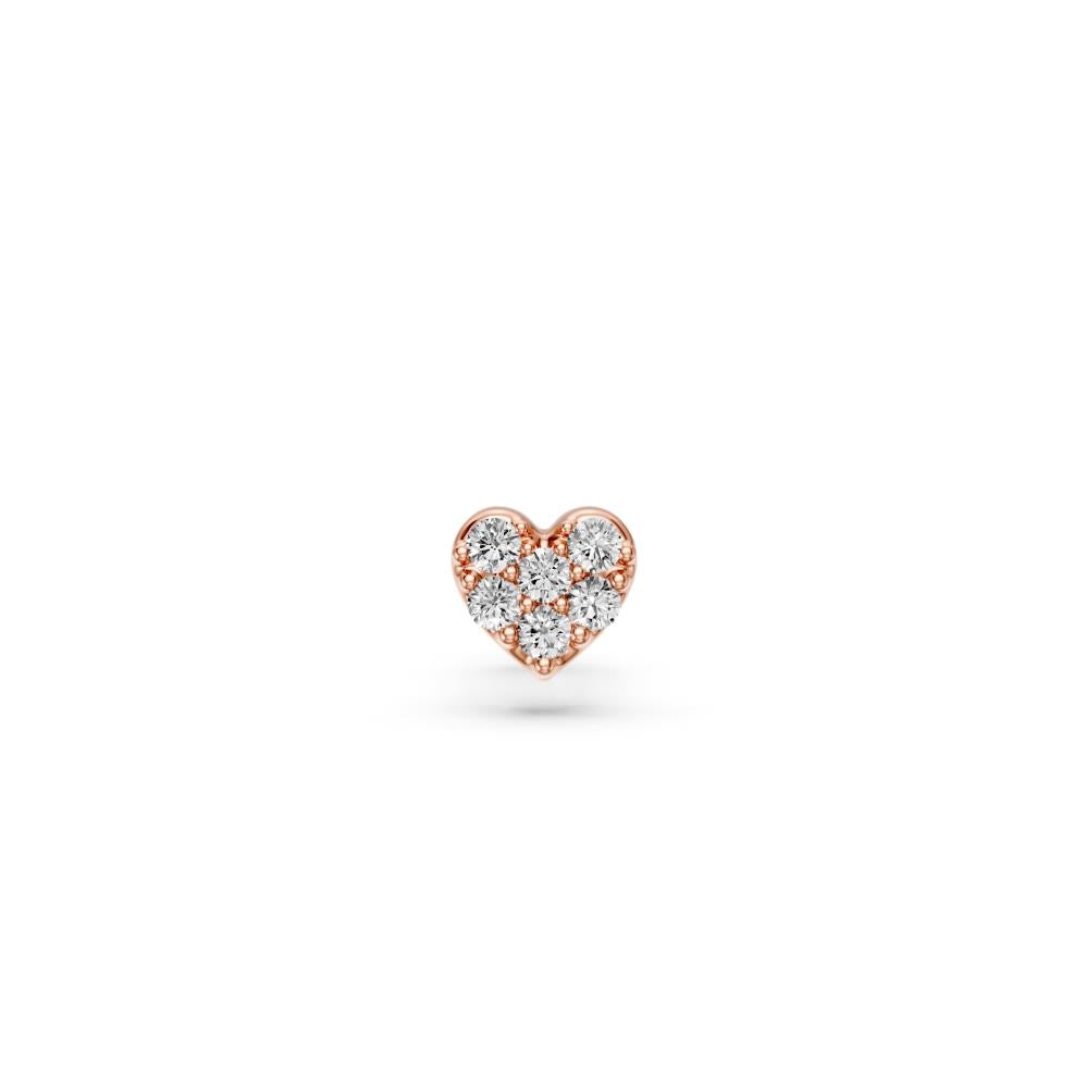 Diamond Piercing in Rose Gold R26530725