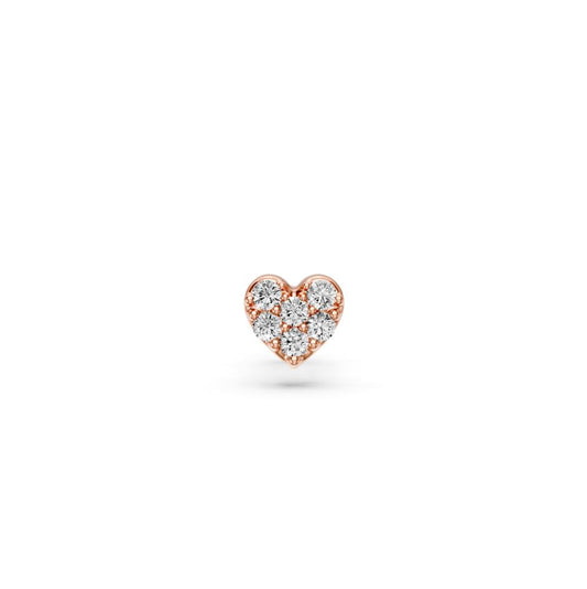 Diamond Piercing in Rose Gold R26530725