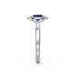 Diamond Ring with Tanzanite in White Gold R36901224