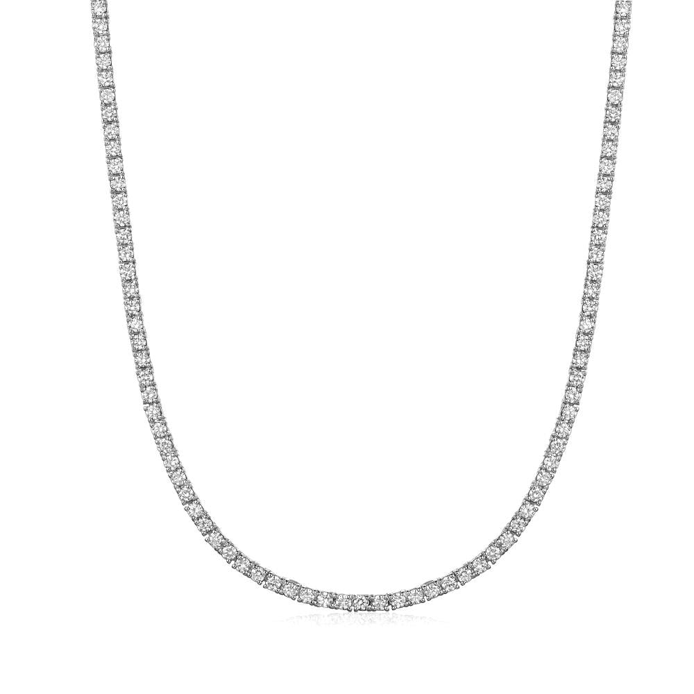 Diamond Necklace in White Gold LH0205