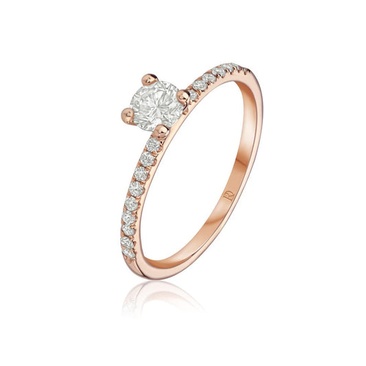 Diamond Ring in Rose Gold NA0847
