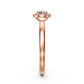 Diamond Ring in Rose Gold R14911024