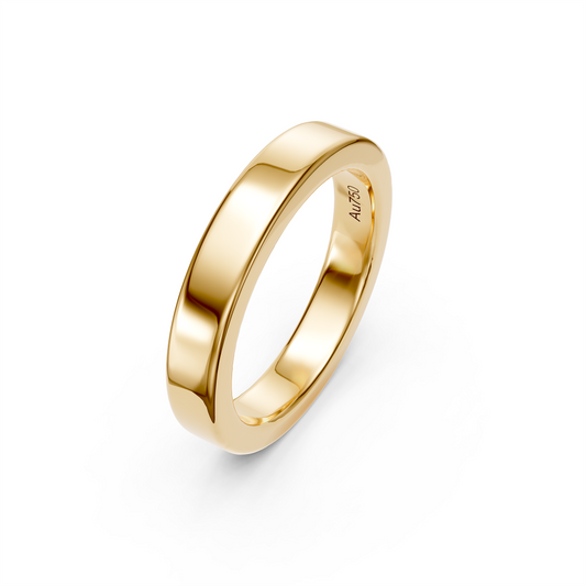 Wedding Band Ring in Yellow Gold JFA3237