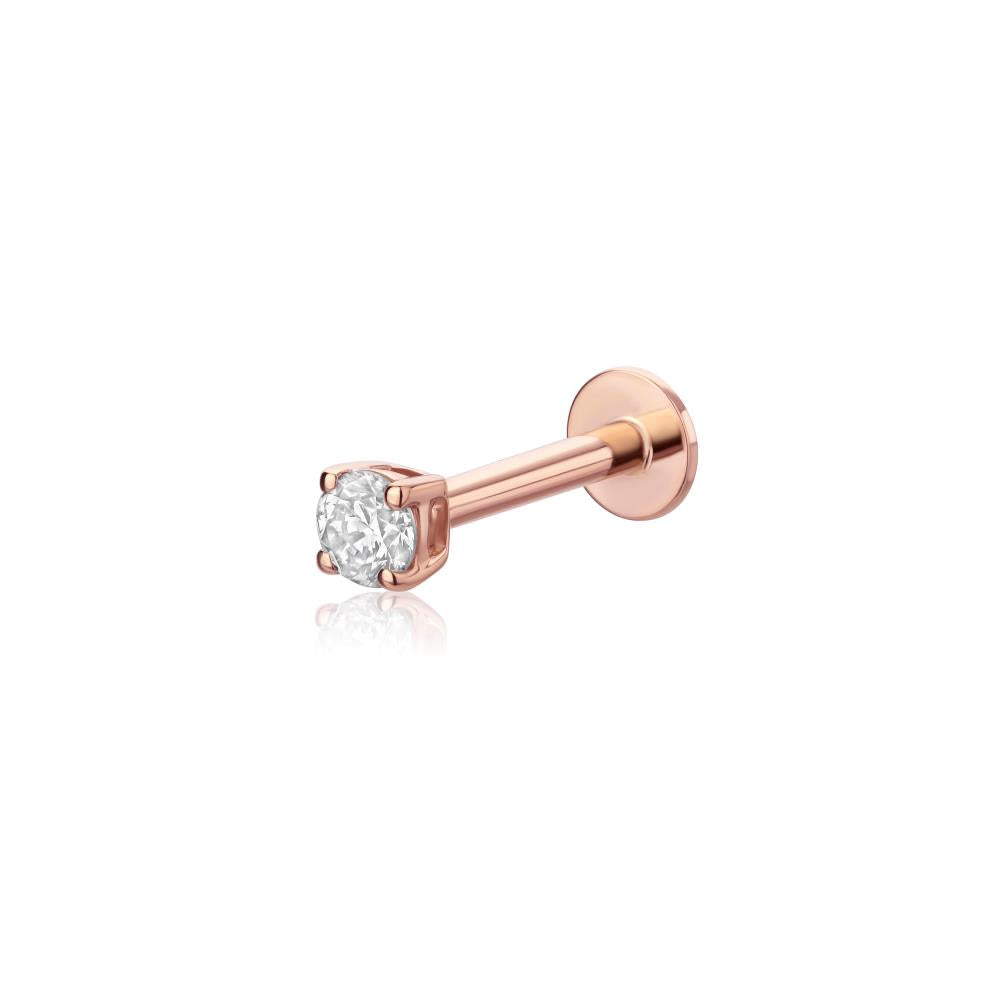 Diamond Piercing in Rose Gold JFA202136