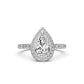 Diamond ring in White Gold JFA203423