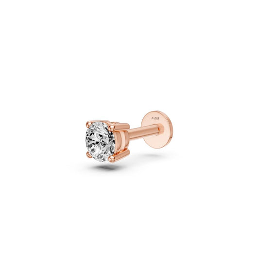 Diamond Piercing in Rose Gold R25160725