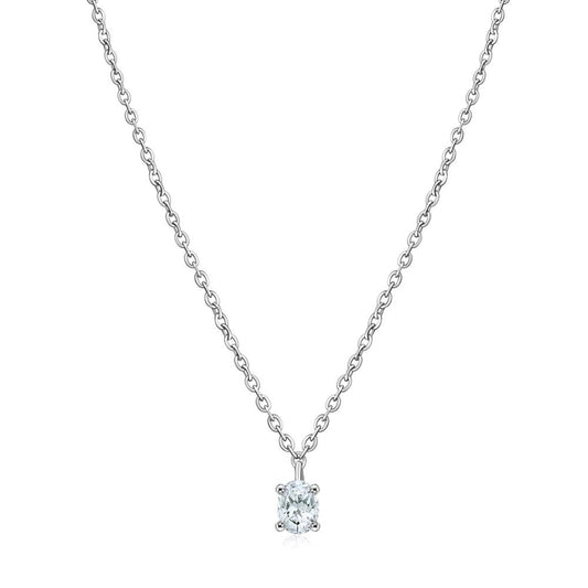 Diamond Necklace in White Gold JFA199722