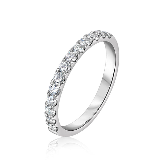 Diamond Ring in White Gold JFA199689